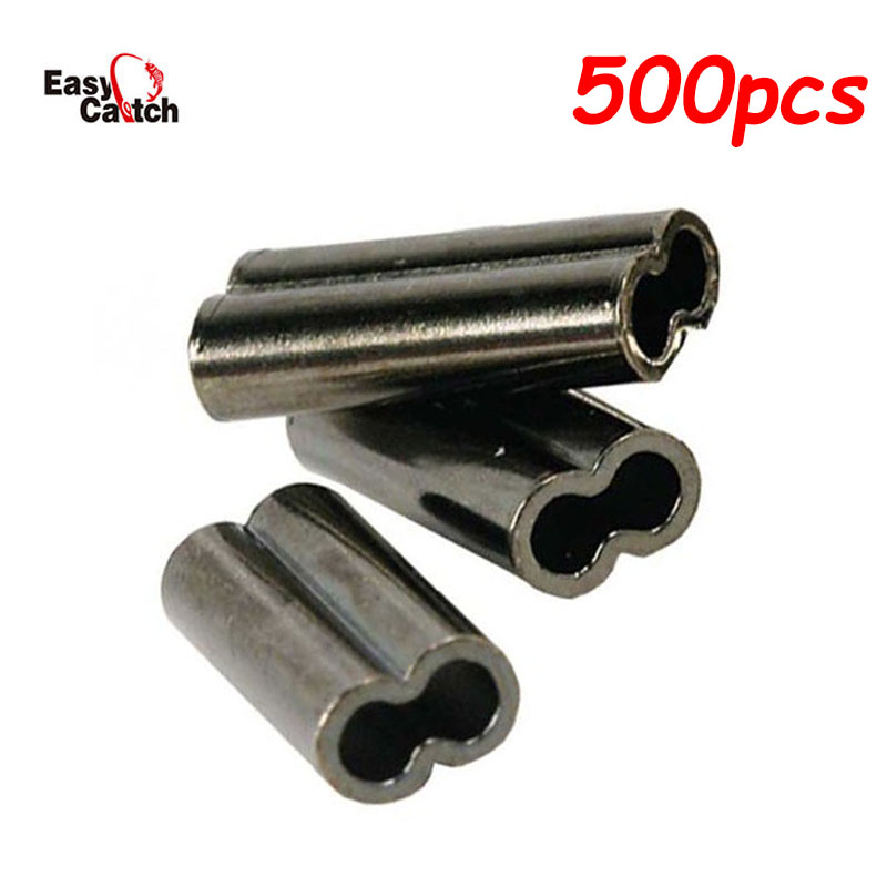 Monofilament Line - 500 adet/grup bakır balıkçılık sıkma kollu