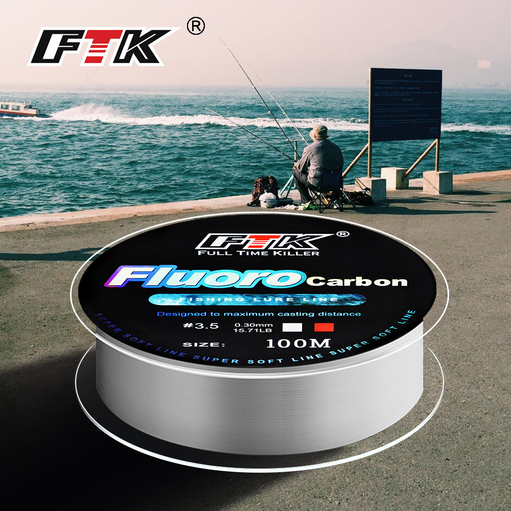 Fluorocarbon Line - 100 M Florokarbon Kaplama olta 4.13LB-34.32LB
