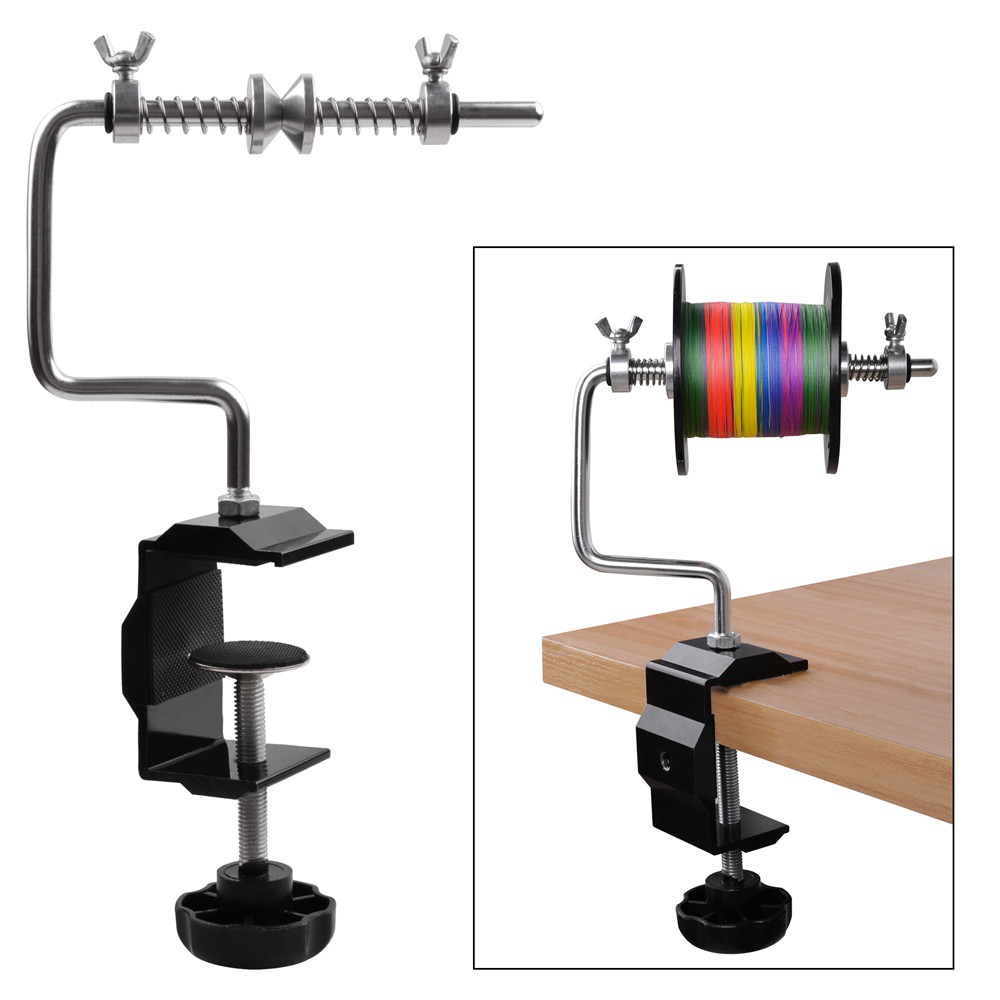 Fishing Line Winder - Kelepçe Ayarlanabilir Sabit Makara hattı Biriktiricisi
