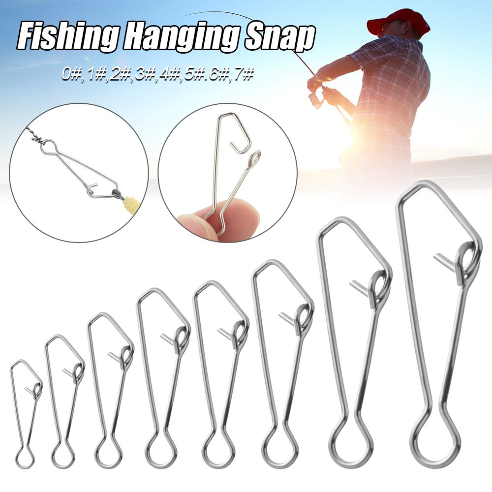 50 adet/paket hızlı klip kilit - Saltwater Line incelemesi ve fiyatı