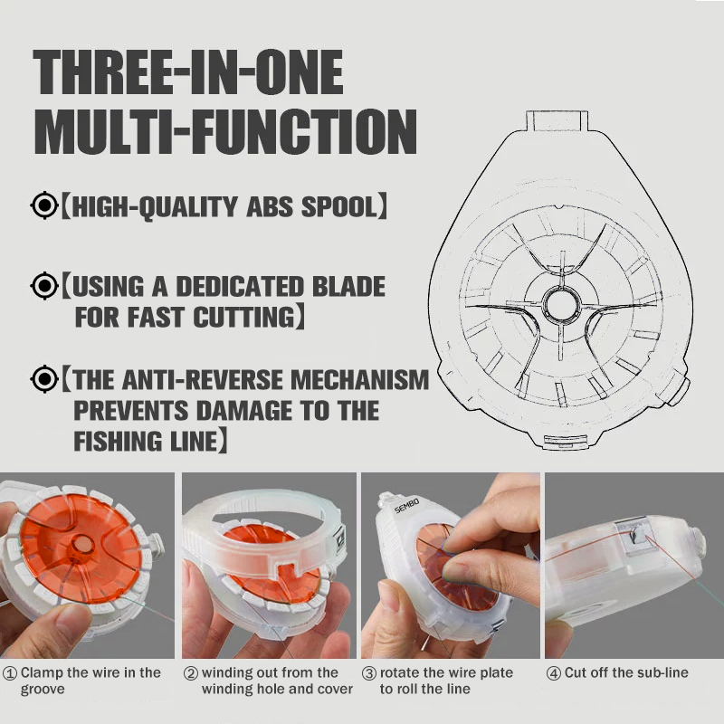 ZUKIBO Karbon Hattı Kutusu Çok - Fishing Line Winder incelemesi ve fiyatı