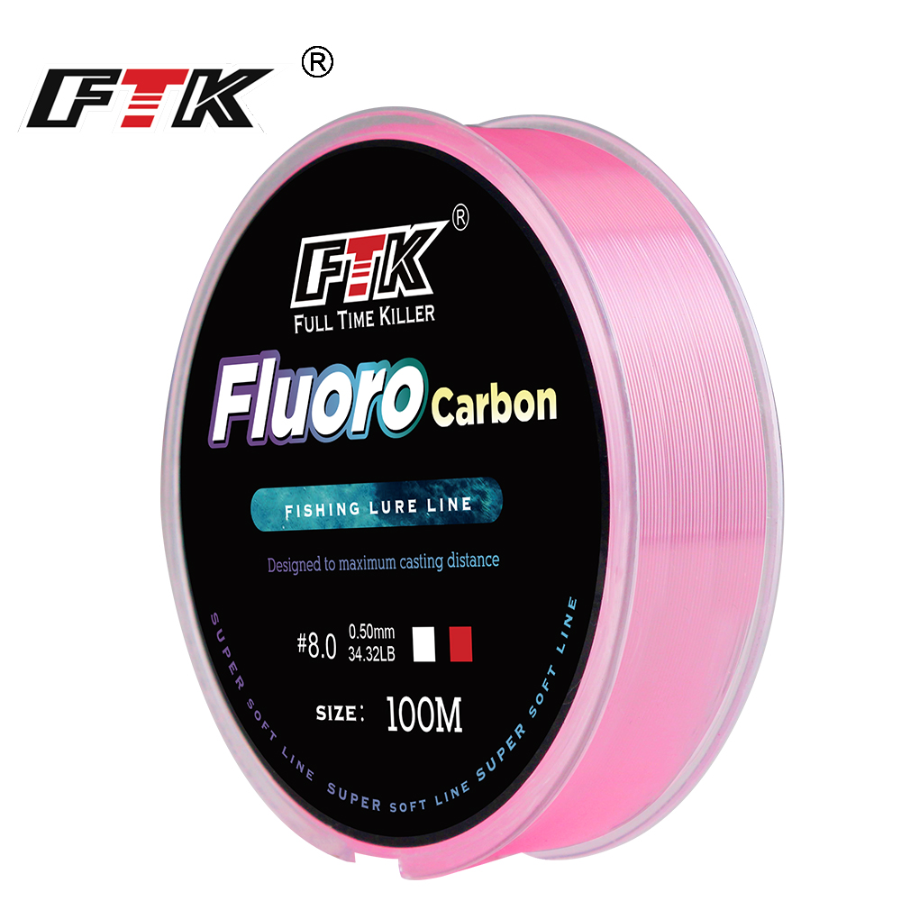 FTK 100m 4.13-34.32LB Florokar - Fluorocarbon Line incelemesi ve fiyatı