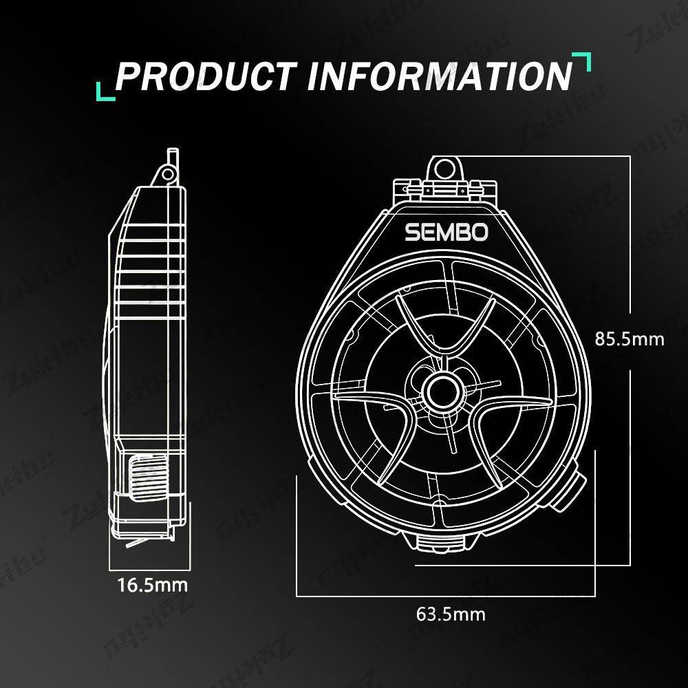 ZUKIBO Kompakt Misina Saklama  - Fishing Line Winder incelemesi ve fiyatı
