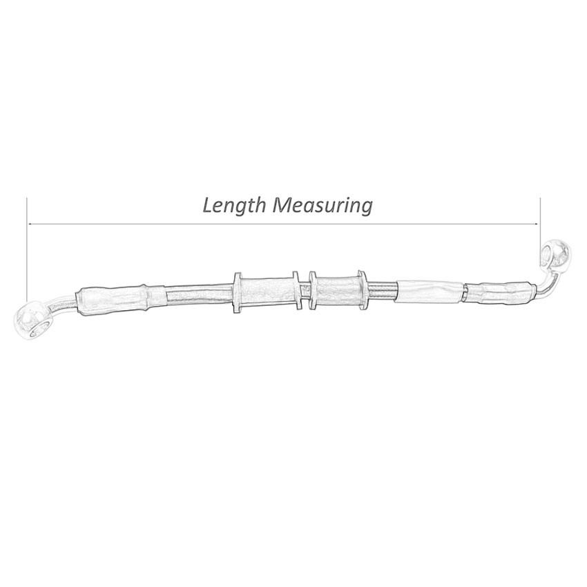 400mm-2400mm Fren Hortumu Hidr - Braided Line incelemesi ve fiyatı