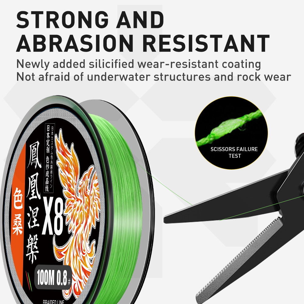 ZUKIBO Phoenix 8 Strand PE örg - Ice Fishing Line incelemesi ve fiyatı